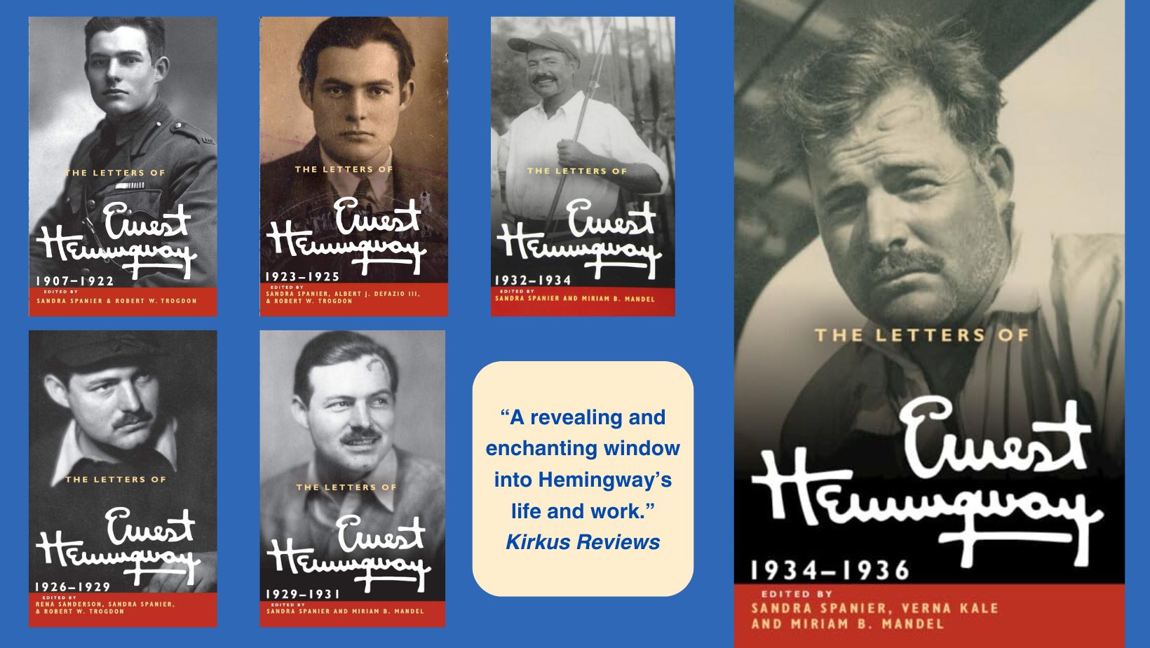 covers of Letters volumes
