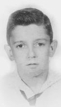 Photograph of the author as a young boy in Cuba
